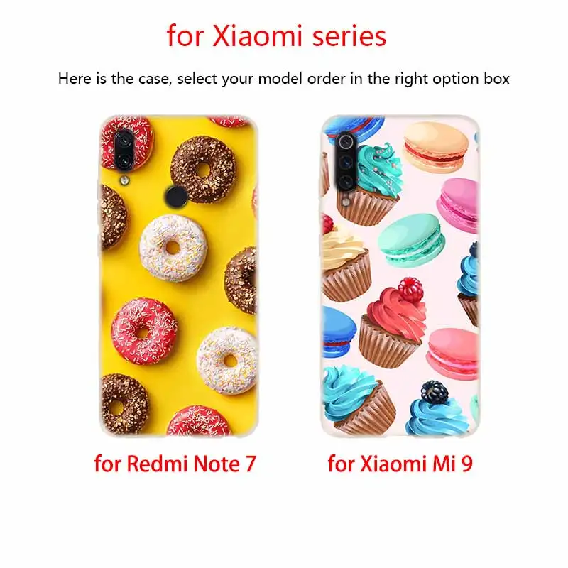 Мягкий силиконовый чехол из ТПУ для Xiaomi Mi 10 8 9 CC9 A1 A2 A3 Lite SE MAX 3 mix 2s 5X 6X вкусная чашка