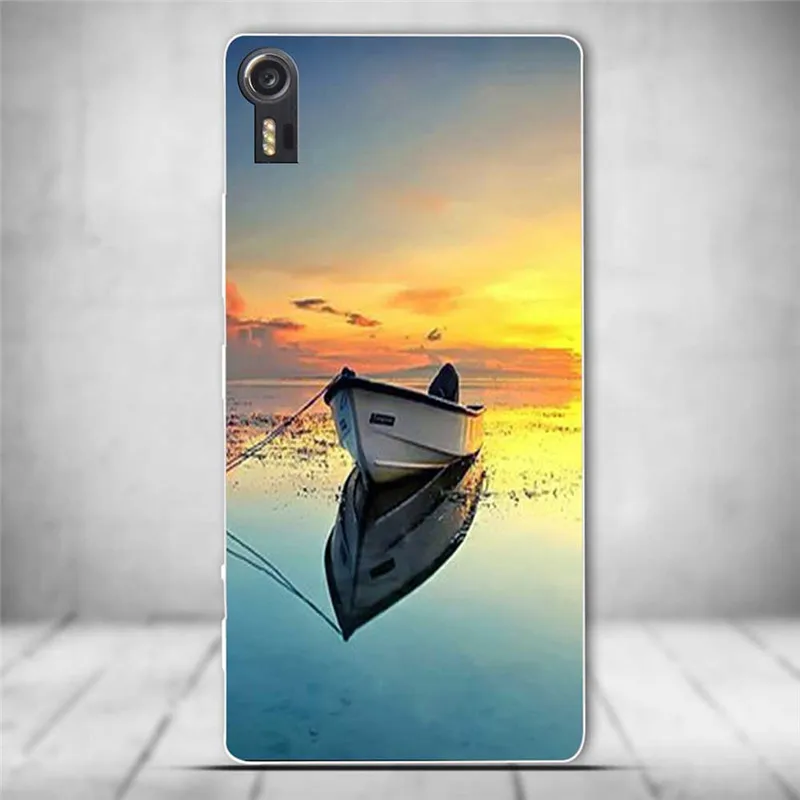 For Lenovo Vibe Shot Z90 Cover Z90-7 Z90-3 Case Flower Patterns Back for Soft TPU Phone Bags | Мобильные телефоны и