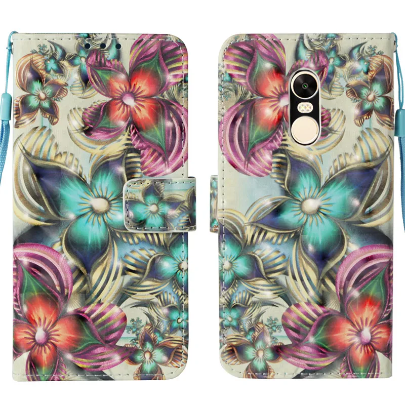 Wekays чехол для Xiaomi RedMi 4x милый рисунок единорога кожа Fundas бренд чехол для Xiaomi RedMi Note 4x чехол Чехол RedMi Note 4