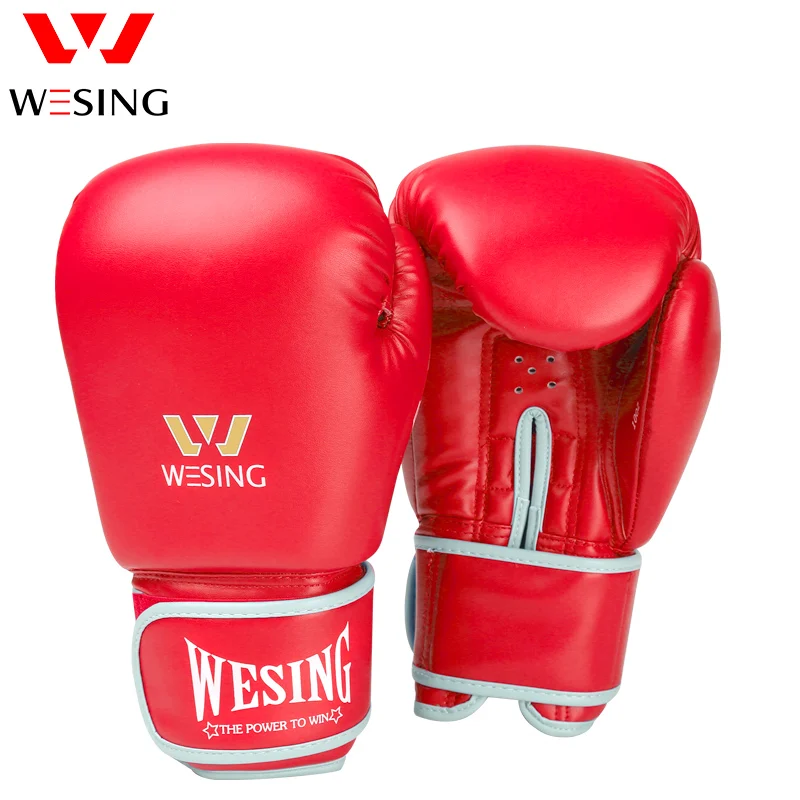 Wesing Pro Стиль ММА Боксерские перчатки большого размера для взрослых обучения