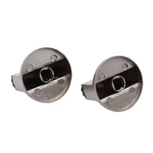 0 degree 8mm 1 пара Универсальный металлический поворотный переключатель ручки управления 6 мм/8 мм сменный аксессуар для бытовой кухонной плиты газовая плита духовка - Цвет: 0 degree 8mm