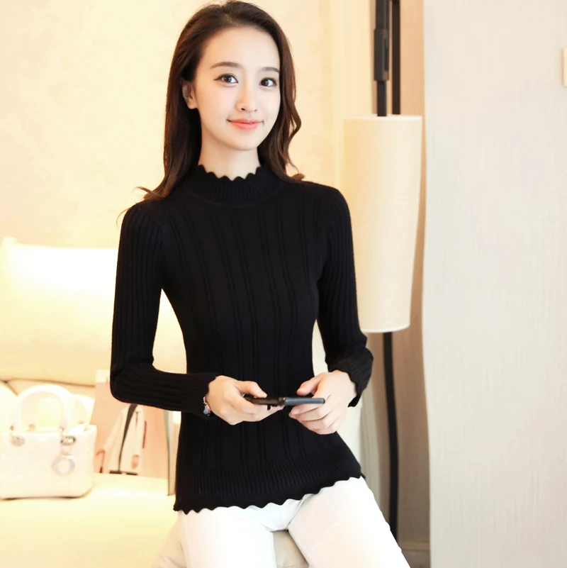 Коллекция 2020 года женский свитер новое зимнее платье в Корейском стиле с