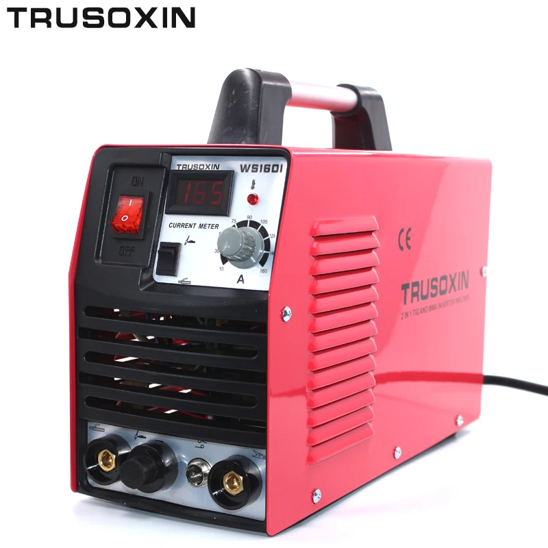 Мини 220 В портативный инвертор постоянного тока IGBT TIG + MMA 2 в 1 сделай сам паяльные