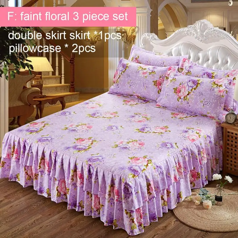 B 5 150*200 см colchas para cama зима утолщение завод кашемир шлифовальные двойная кровать юбка покрывала - Цвет: B 5