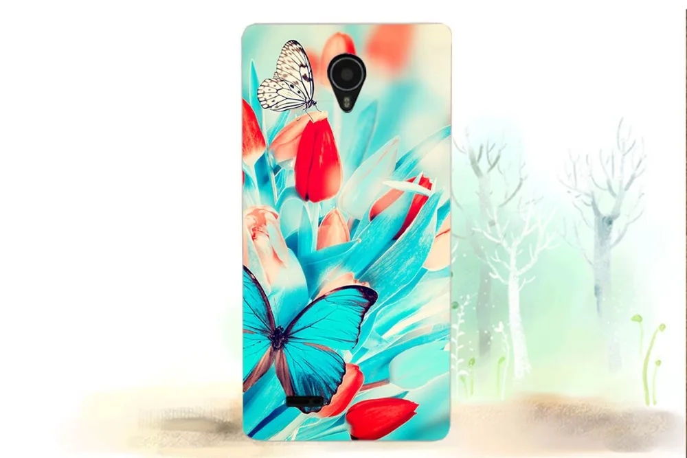 Модный чехол из ТПУ Для Micromax Q415 мягкий силиконовый для Canvas Pace 4G 4 5 дюйма задняя