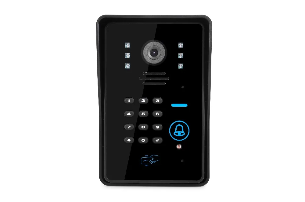 Yobangsecurity Беспроводной Wi-Fi видео-телефон двери Дверные звонки домофон с electronick