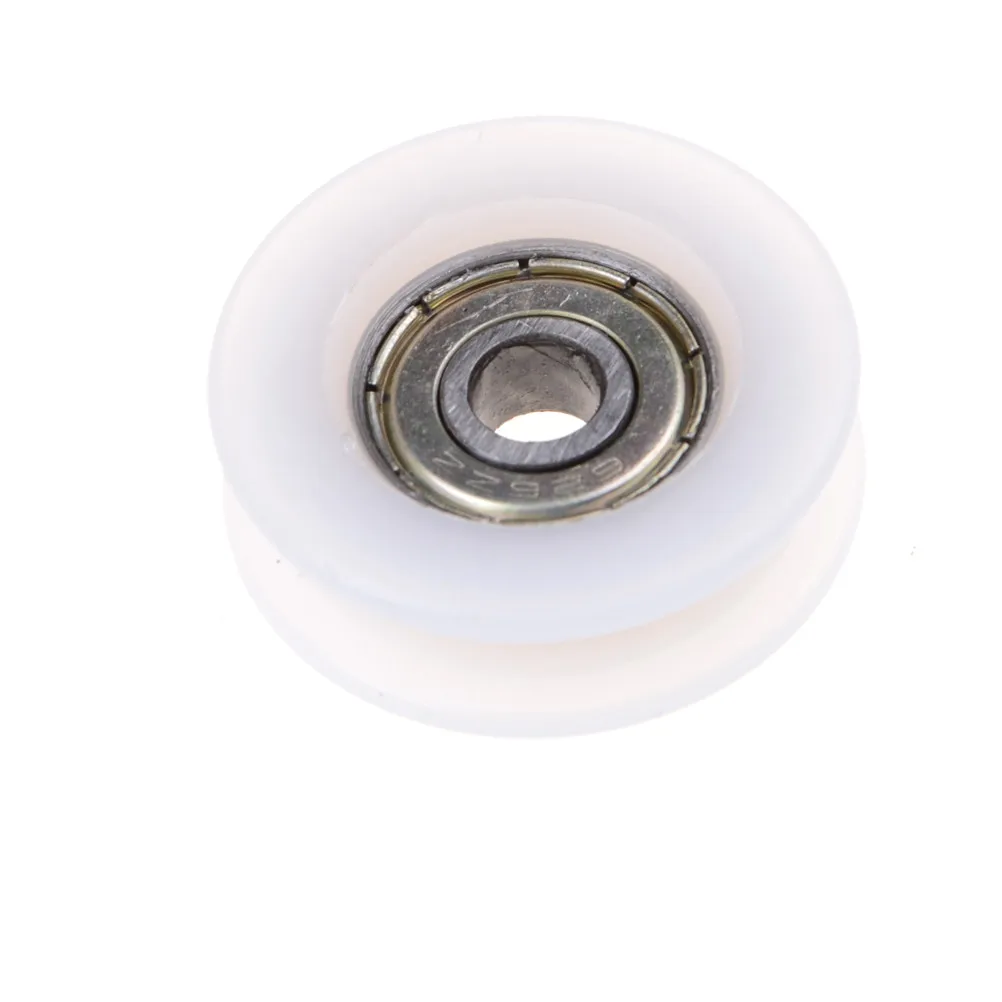 1PCS 6*30*10mm U Groove Nylon Flexible Ball Bearings Wheels Roller Pulley Rail Bearing | Строительство и ремонт