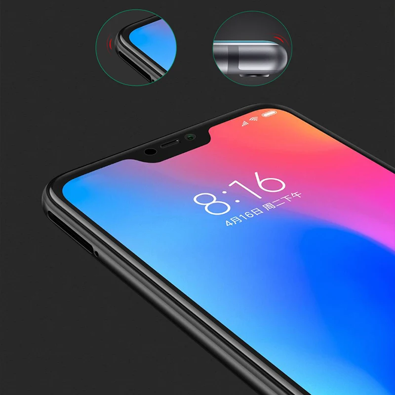 Защитное стекло для xiaomi redmi 6 pro защита экрана закаленное 6a note6 xiomi redme 6pro полное