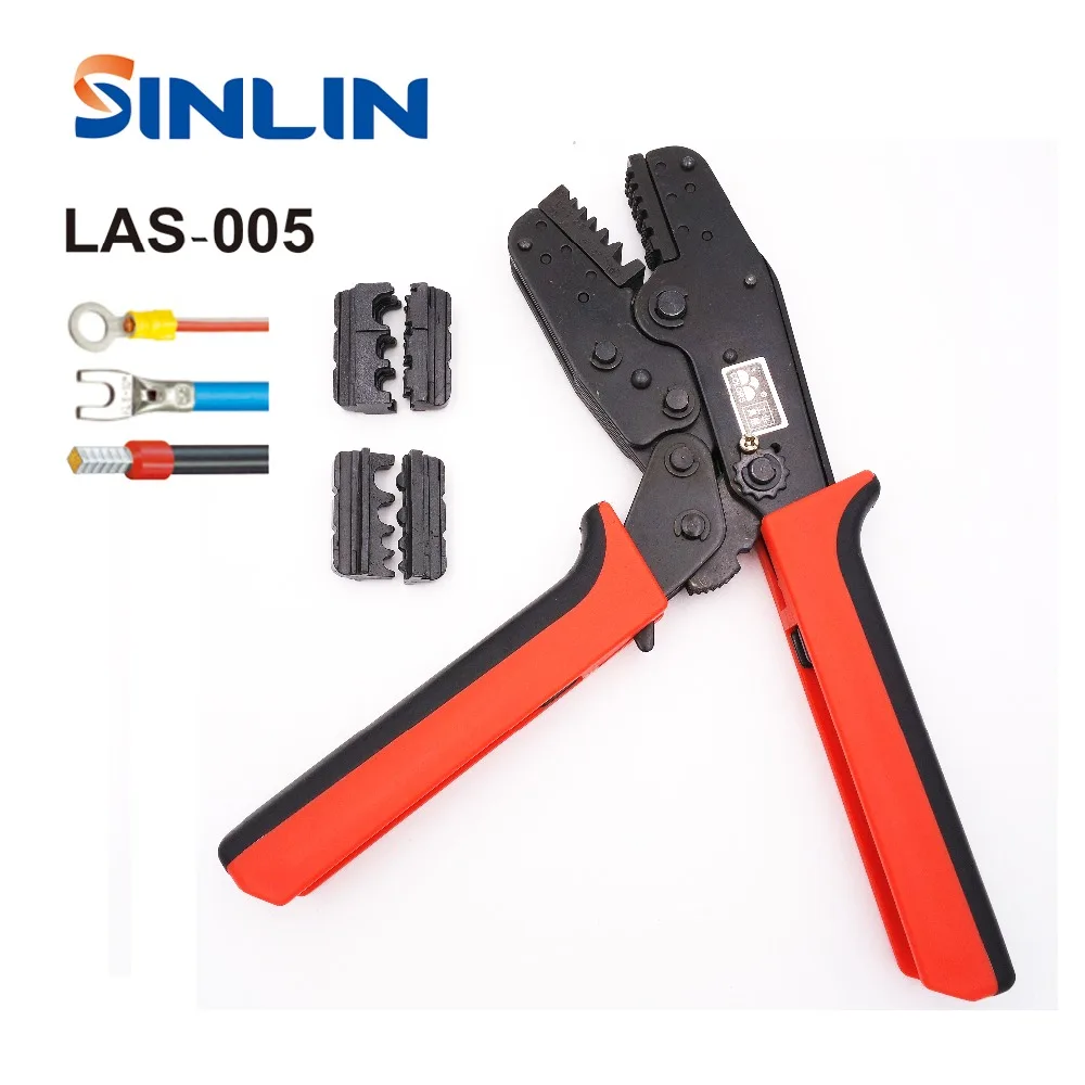 LAS-005 Multi function Crimp Of Energy Saving Crimping Pliers Two sets of dies at both side for using and storing easily crimper