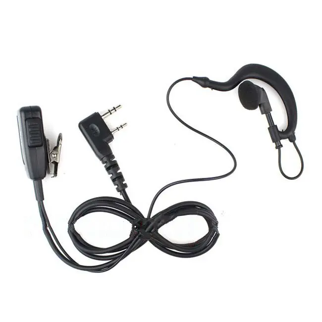 G-тип ушной крючок гарнитура для Baofeng Walkie Talkie Kenwood двухстороннее радио мощные