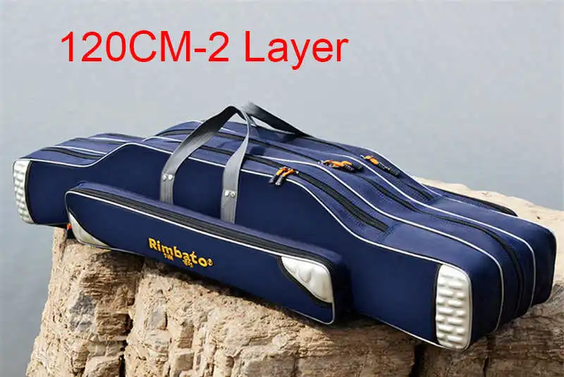120cm 2 layer Весенняя Новинка, износостойкая сумка для пупка, толстая водонепроницаемая и удобная сумка для рыбалки на открытом воздухе, сумка для морской выдры - Цвет: 120cm 2 layer