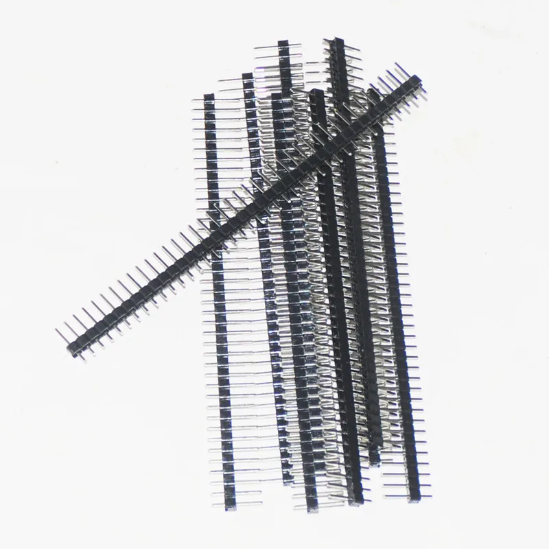 Штырьковый разъем для Arduino 20 шт. 1x40 Однорядный штырьковый 2 54 40 штырьков коннектор