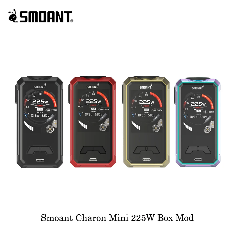 Электронная сигарета Smoant Charon Mini 225 Вт боксмод вейп испаритель на батарее 18650 VS Cylon