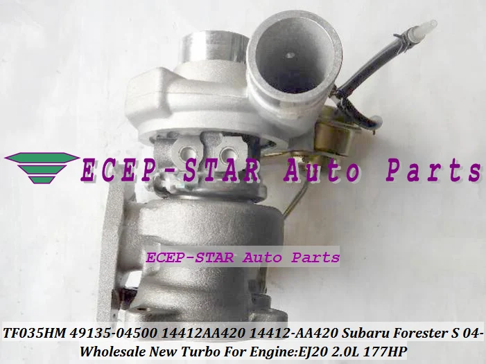 TF035 49135-04500 14412AA420 14412-AA420 14411-AA551 14411AA551 4913504500 Турбо для SUBARU Forester S 2004- EJ20 2.0L 177HP