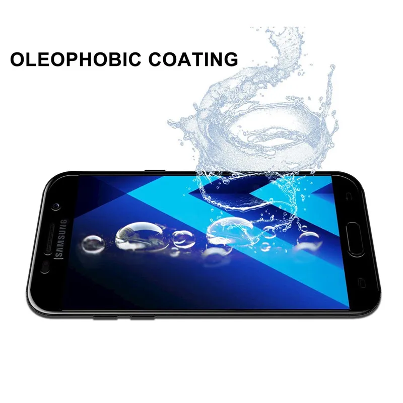 Защитная пленка из закаленного Стекло для samsung Galaxy A5 A7 A3 J3 J5 J7 S 7 6 Plus Note 5 J5 с полным покрытием Экран протектор