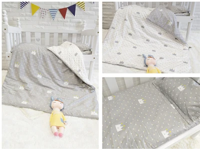 Акция! Комплект постельного белья из 3 предметов с мультяшным рисунком для