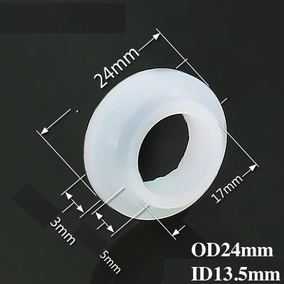 Уплотнительные прокладки силиконовые для наплечных швов водопроводного крана