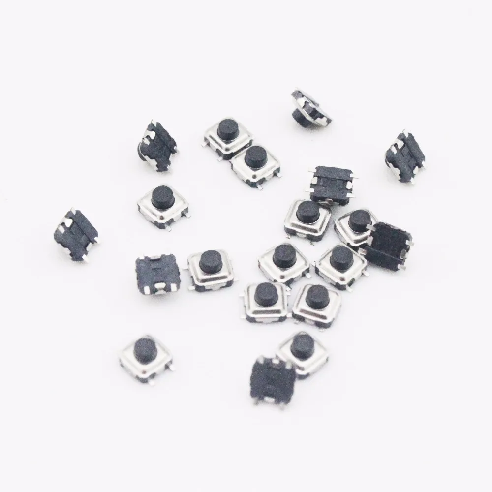 40 шт. мгновенный тактовый кнопочный переключатель 3x3 мм x 1 5 4 Pin SMD SMT | Обустройство