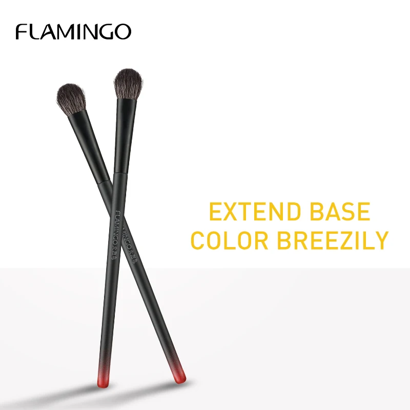 Фламинго 2020 новый бренд тени для век деревянная кисть основа глаз Кисть макияжа