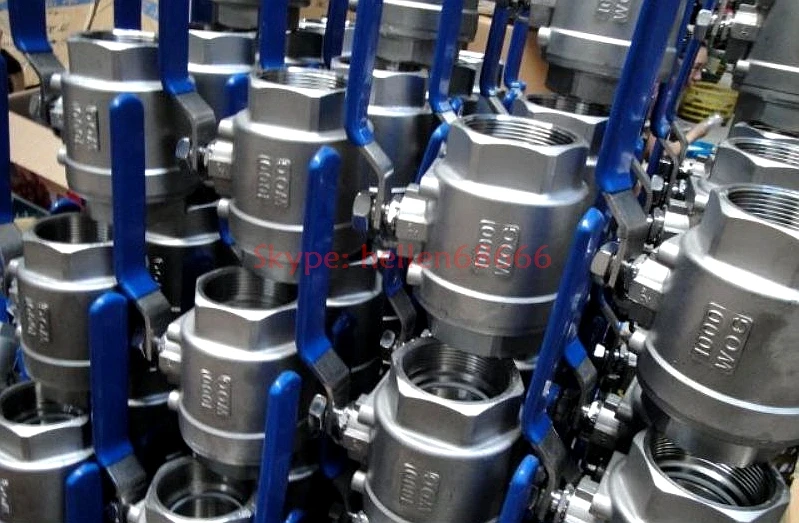 3/4 DN20 женский шаровой клапан из нержавеющей стали 2 способа 316 резьбовые/ручные