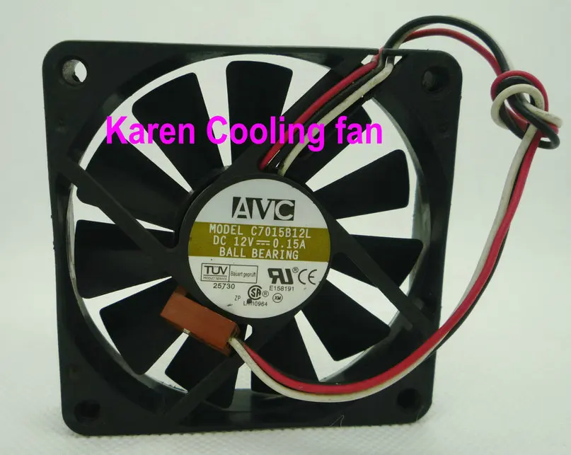 AVC 7015 12V 0.15A C7015B12L F7015B12UX AD1270152B-1F cpu cooler heatsink axial Cooling Fan laptop heat sking  DS07015R12E