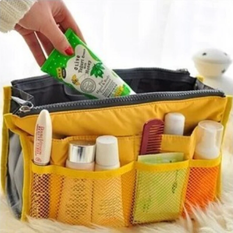 Women cosmetic bags travel organizer makeup bag nylon light beauty casual косметичка косметика сумки женские
