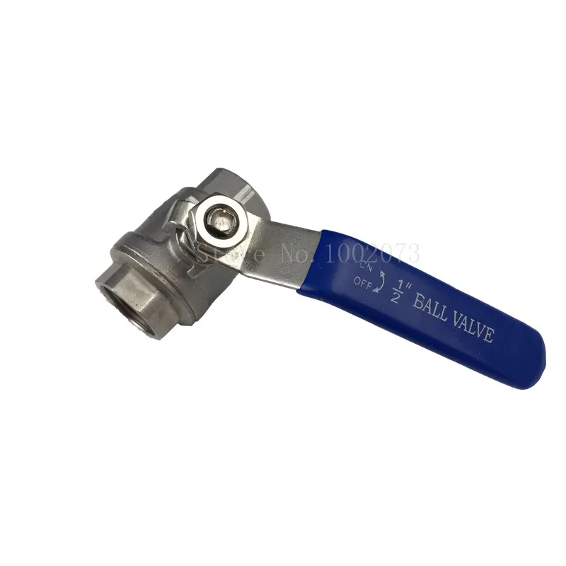 Шаровой кран из нержавеющей стали 304 с внутренней резьбой 1/2 дюйма BSP бочка для