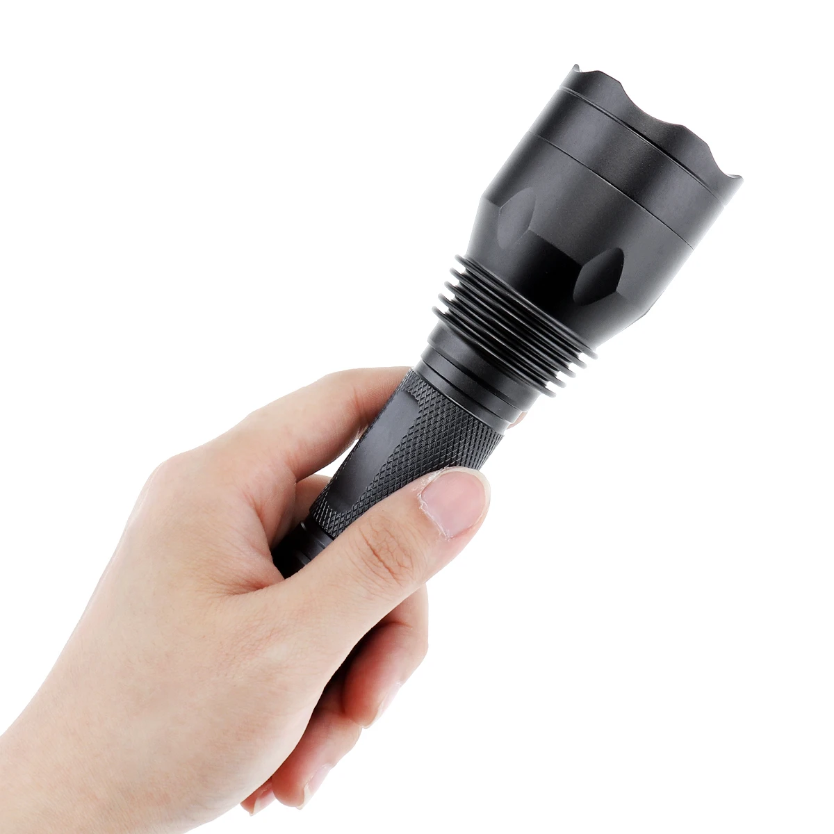 Тактический фонарик SecurityIng 3600 Lumens18650 Ультраяркий светодиодный водонепроницаемый