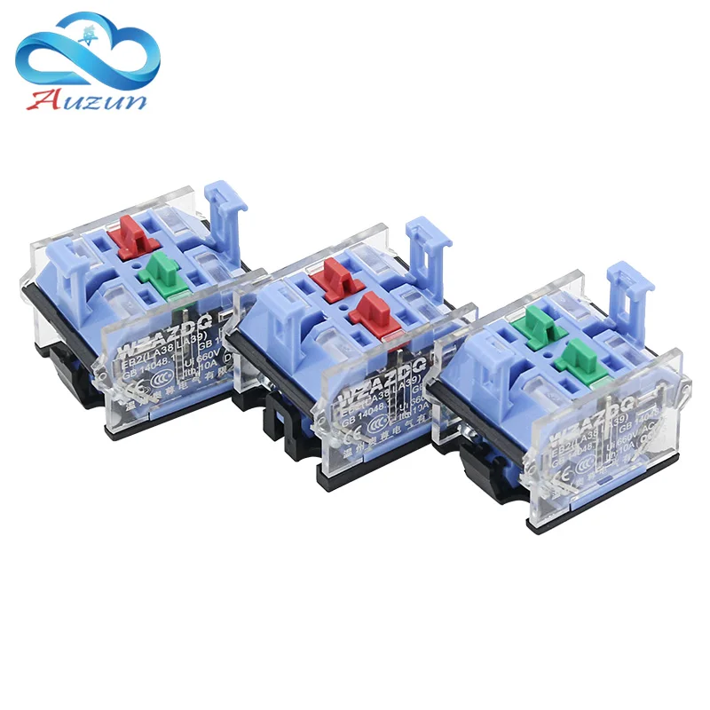 WZAUDQ LAY38 кнопочный переключатель база 2NO/2NC/1NO1NC контакт 22 мм|Выключатели| |