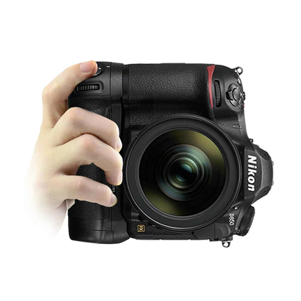 Pixel Vertax D18 Батарейная ручка для Nikon D850 Вертикальная съемка двойная клипса Макро