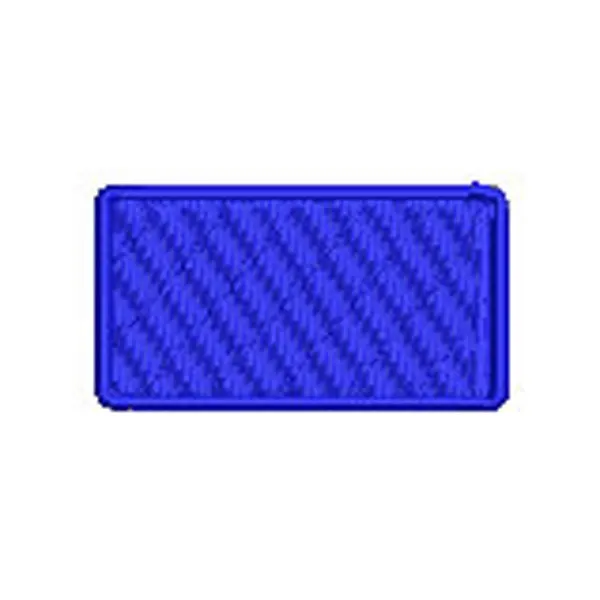 Blue 2 шт. пользовательские именные ленты нагрудные ленты услуги ленты Боевой Дух Тактическая Военная Вышивка патч значки - Цвет: Blue
