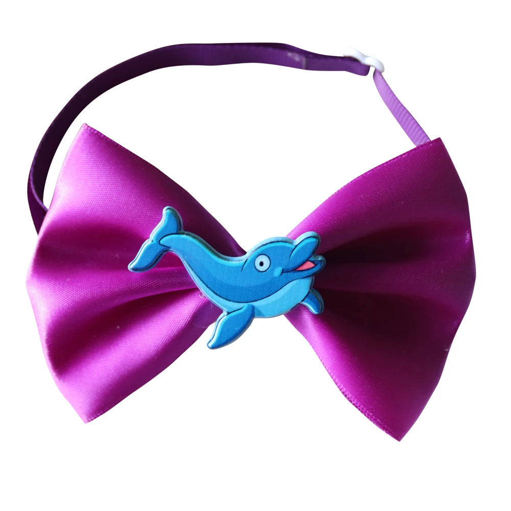 

Hot! 50pcs 18 colours Cat Dog Bow Ties Solid Adjustable Pet Dog Bowtie Neckties Pet Puppy Dog Holiday Grooming Accessories