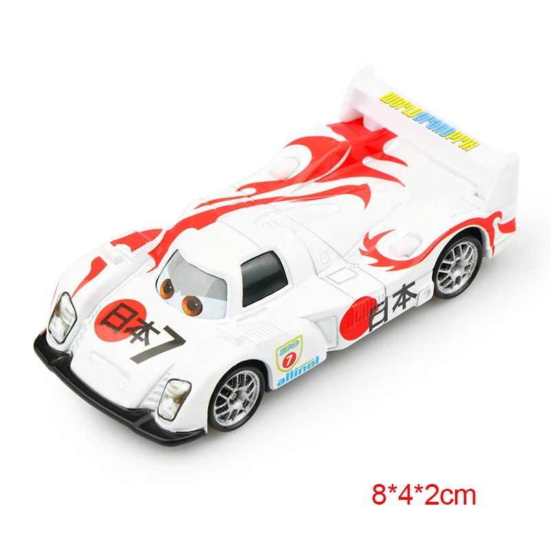 Disney Pixar Cars 2 3 Lightning McQueen Mater Jackson Storm Ramirez 1:55 литая под давлением модель автомобиля из металлического сплава рождественские детские игрушки подарки - Цвет: Japan