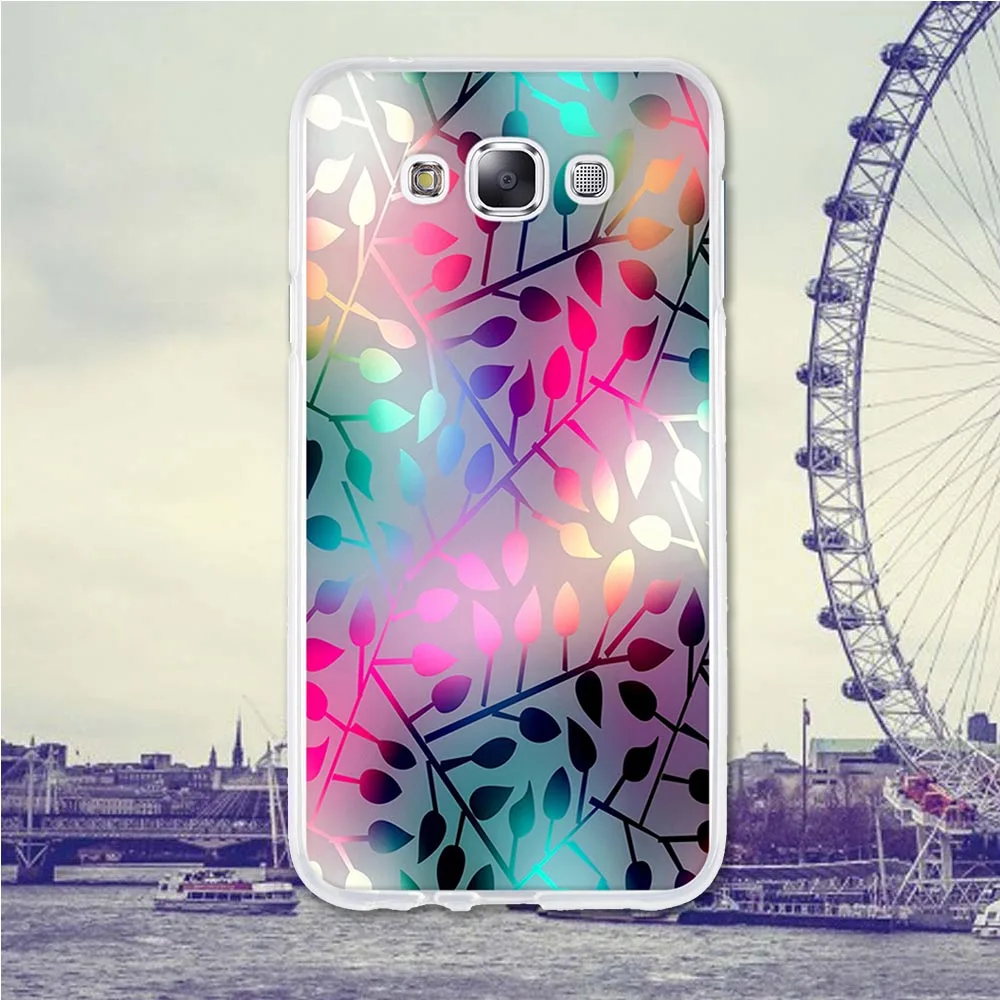 Чехлы для телефонов Samsung Galaxy E7 чехол 5 дюйма чехлы задняя крышка GalaxyE7 E7000 E7009 E700F