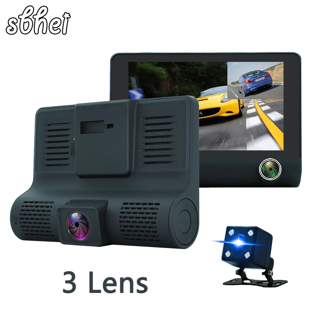 4 0 &quotАвтомобильный видеорегистратор Камера с двойным объективом регистратором