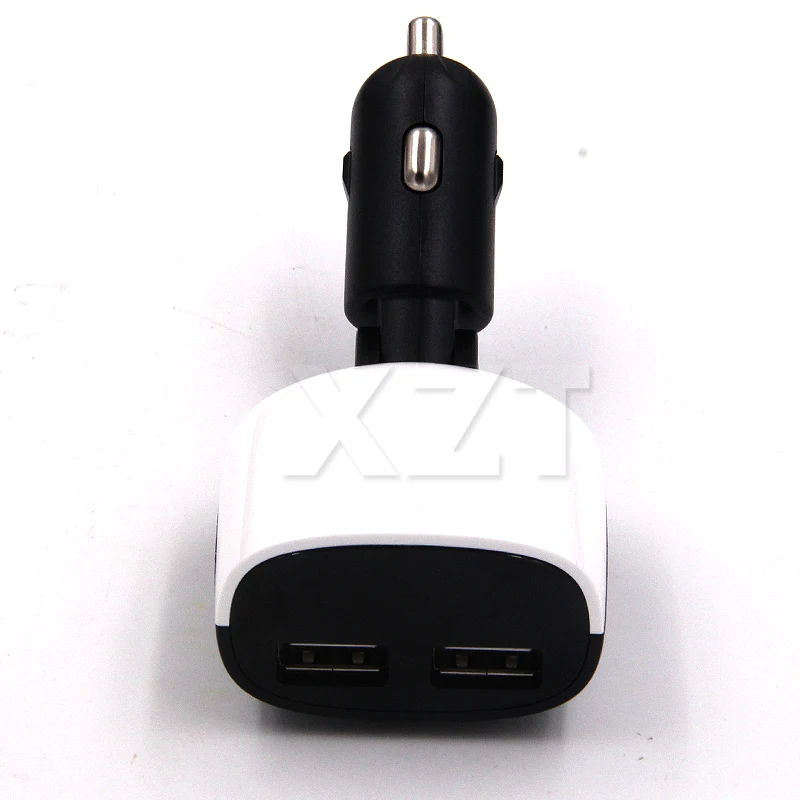Автомобильное зарядное устройство с двумя USB-портами 5 В 2 4 А + 1 цифровой