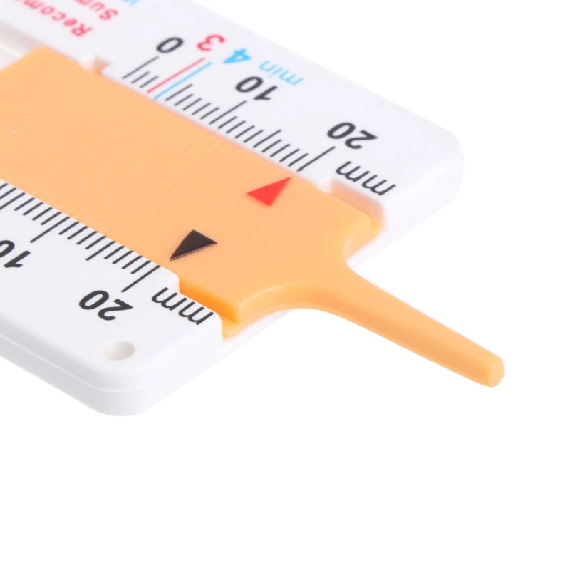 Измеритель глубины протектора шины автомобиля мотоцикла прицепа фургона колеса