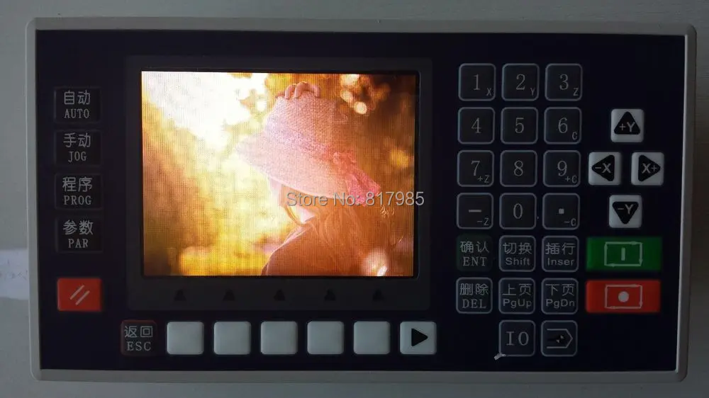 Дюймов 3 5 дюймов Цвет ЖК дисплей 2 оси ЧПУ контроллер PLC системы для токарного
