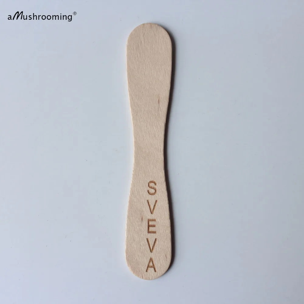 100 пользовательские палочки деревянная бабочка палочка для мороженного 94 мм