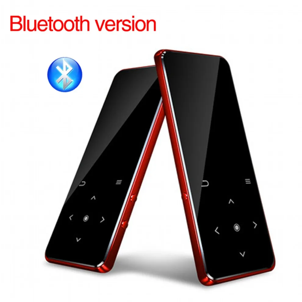 Red with Bluetooth Новейший BENJIE K11 IPX4 водонепроницаемый HIFI Mp3 музыкальный плеер 8 Гб без потерь Мини Портативный Аудио плееры FM радио Электронная книга диктофон - Цвет: Red with Bluetooth
