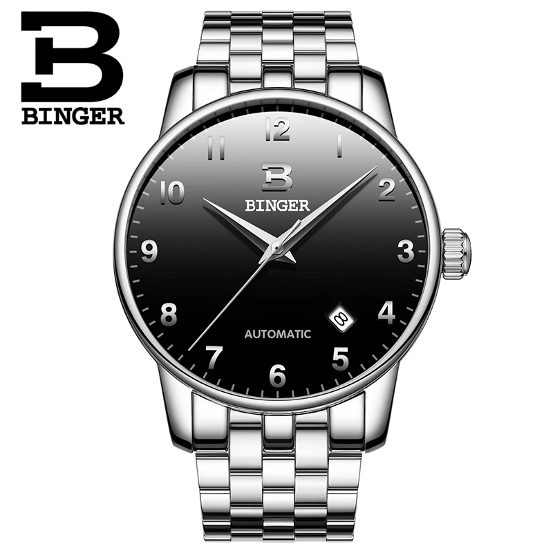 Часы мужские механические швейцарские с автодатой 2019|Мужские часы| |