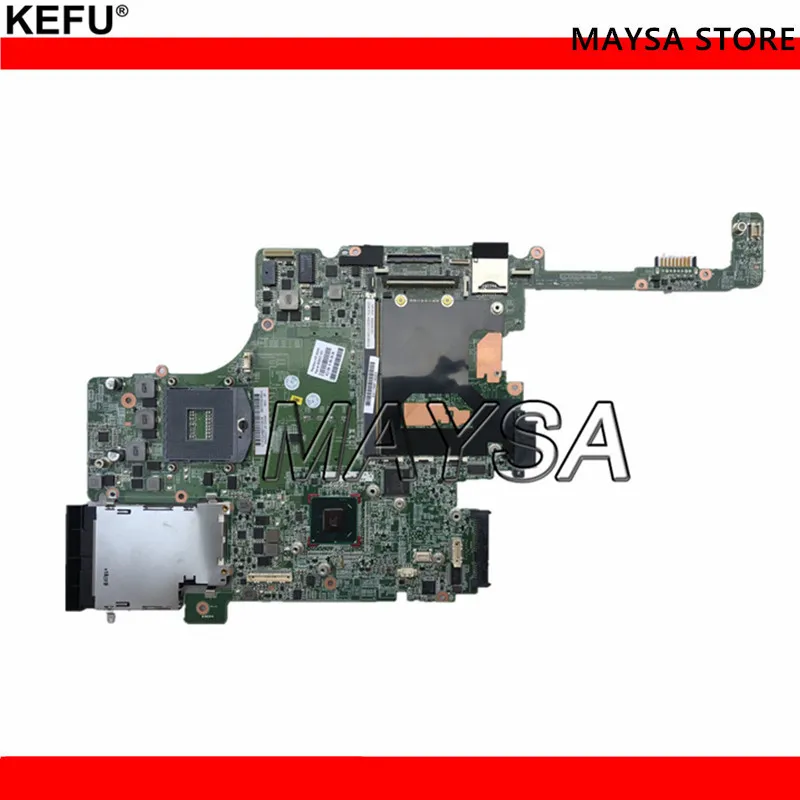Оригинальная материнская плата 652637 001 для HP Elitebook 8560 Вт системная работающая