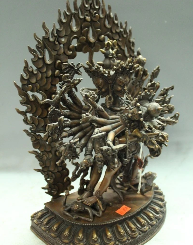 13 &quotТибетский буддизм Чистая Бронза Vajrayogini Vajravarahi Kalachakra Будда|buddha bronze|buddha buddhismbuddha tibetan |