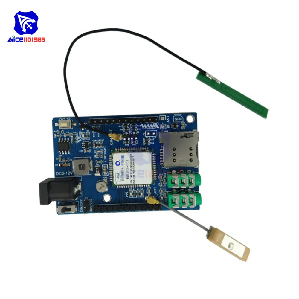 Diymore A7 GSM GPRS gps модуль 3 в 1 четырехдиапазонная поддержка голосовых SMS w/Dual IPEX антенна для Arduino STM32 51 микроконтроллер MCU