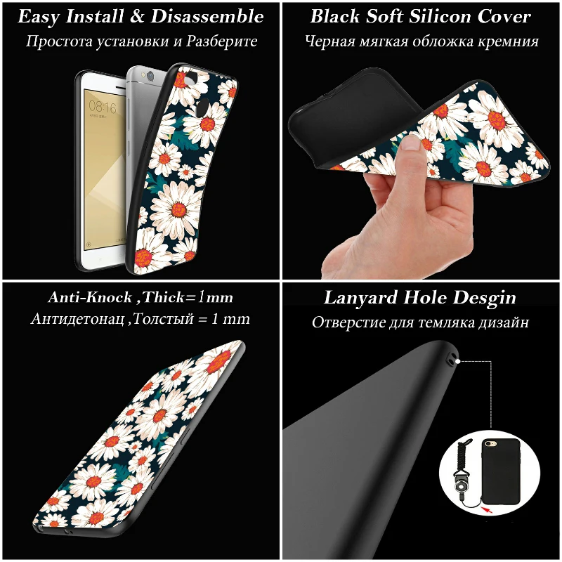 Черный мягкий чехол из ТПУ для Meizu M5 Note Pro телефона с отверстием шнурка 5 дюймов