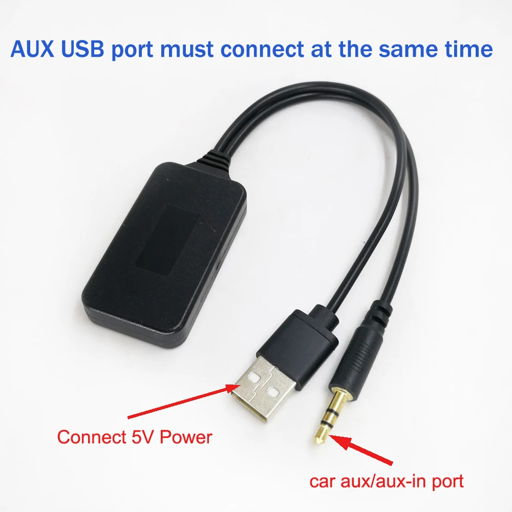 Biurlink автомобильный AUX USB Панель Aux приемник 4,1 Беспроводной Bluetooth приемник 3,5 мм разъем музыкальный приемник аудио адаптер для Toyota