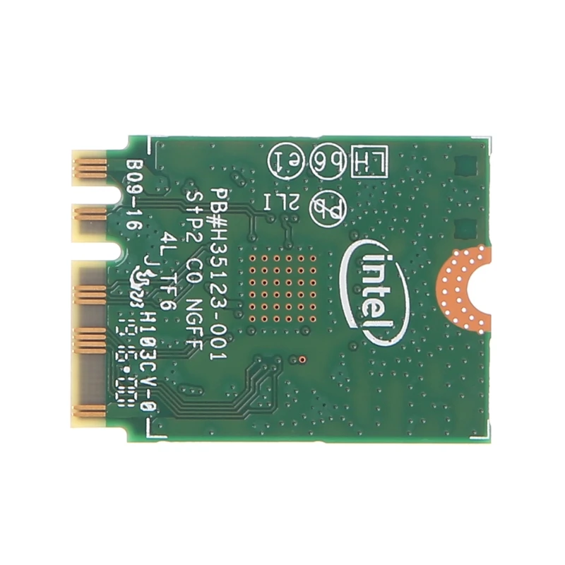 Intel Dual Band Bluetooth Wireless-AC 3165 BT4.0 2 4G/5G 433M форм-фактор следующего поколения NGW сетевая