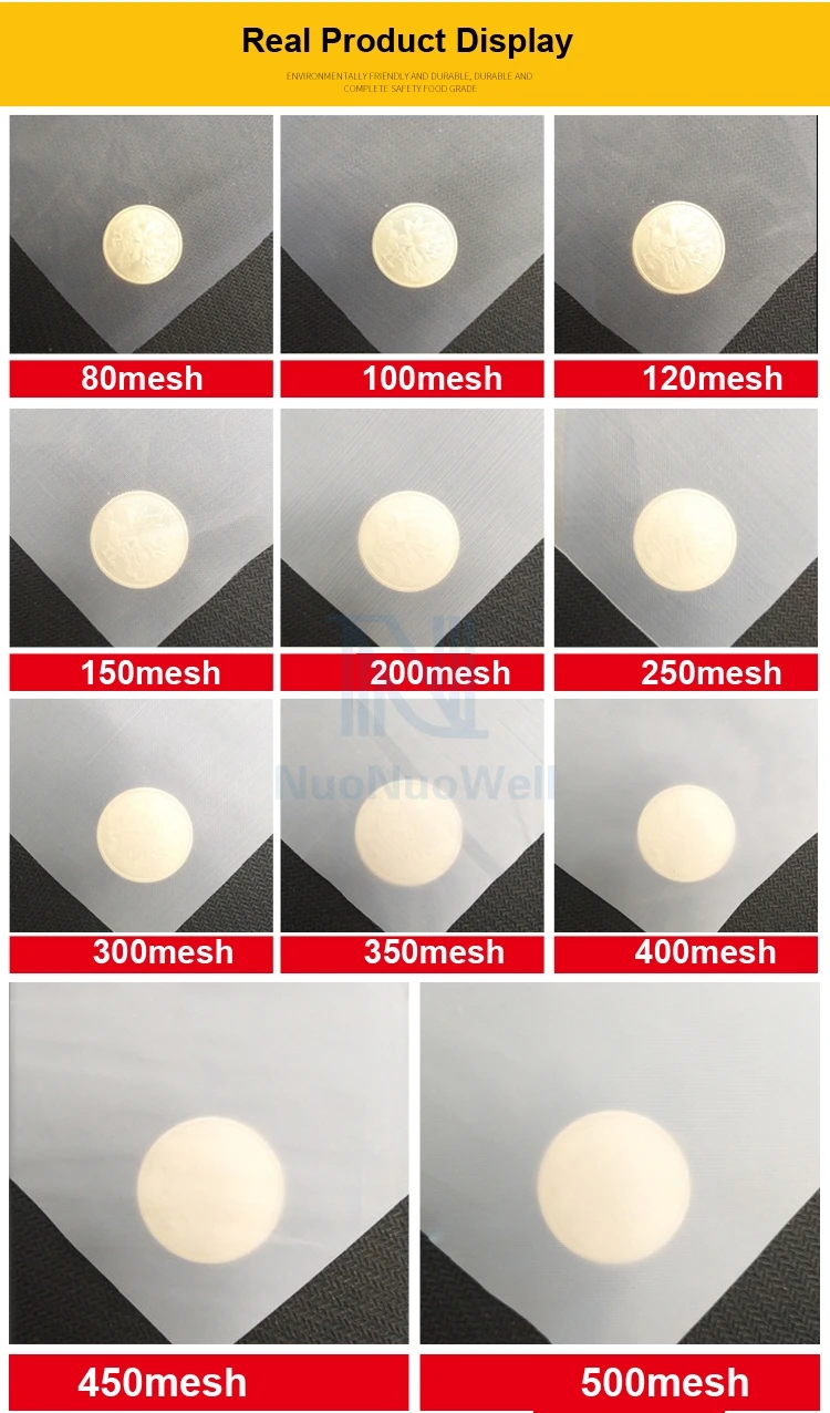 NuoNuoWell 1 м ширина 80-500Mesh пищевой нейлоновый сетчатый фильтр ткань DIY микрон вино пиво ПИВОВАРЕНИЕ чай фильтр с сеткой