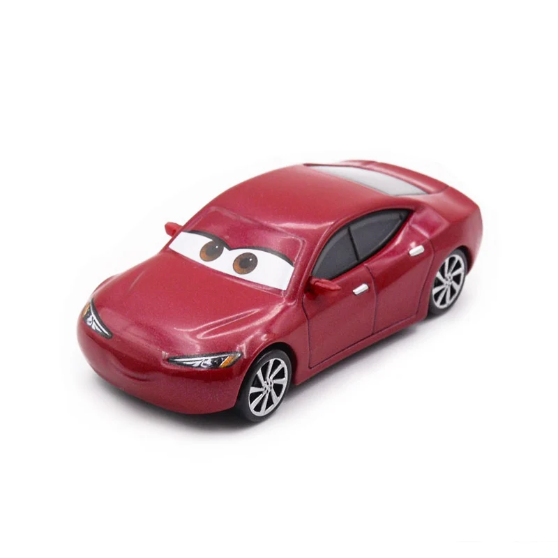 Дисней Pixar тачки 3 Новинка Молния Маккуин Джексон шторм Круз Рамирез литая металлическая модель автомобиля подарок на день рождения игрушка для мальчика