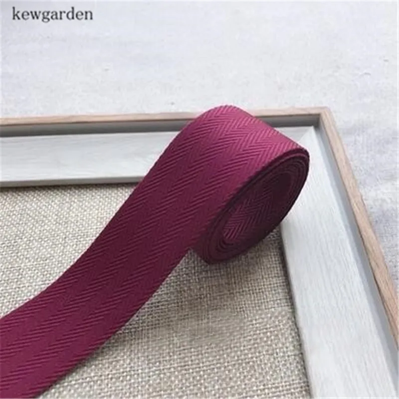 Kewgarden полосатые атласные ленты 1 1/2 &quot1&quot 5/8 &quotвручную изготовленная лента DIY с